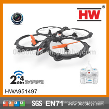 Hot 2.4G com controle remoto giro ufo 6CH drone quadcopter ufo com câmera